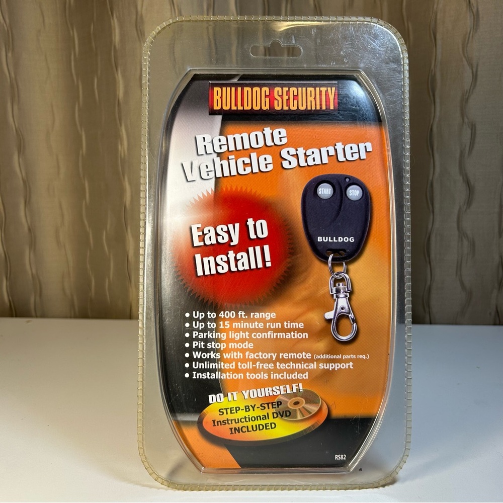 Bulldog Security Remote Starter System (RS82) New in Sealed Retail Packaging NWT